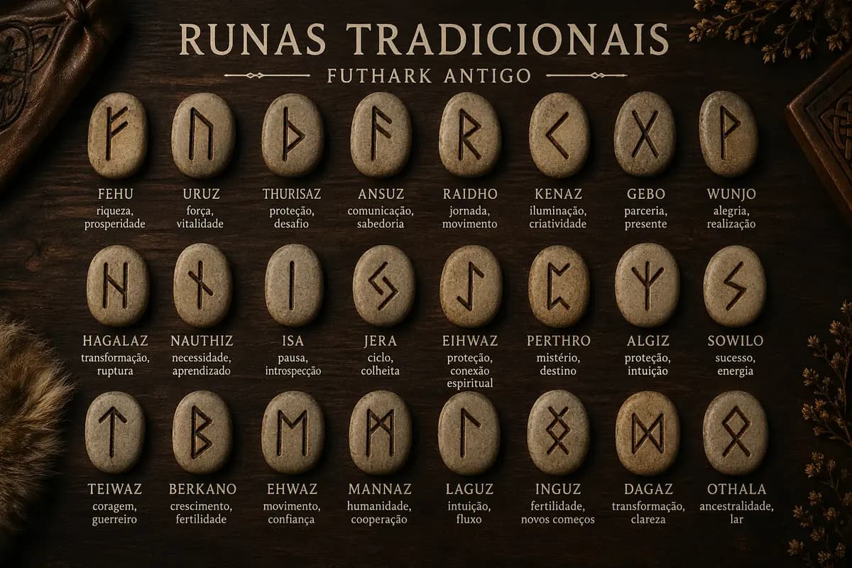 O que são Runas? Descubra o Poder dos Símbolos Ancestrais